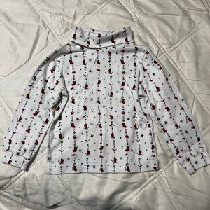 Christie Brooks Kids Holiday Turtleneck – Size XS to S Unisex– 100% Cotton